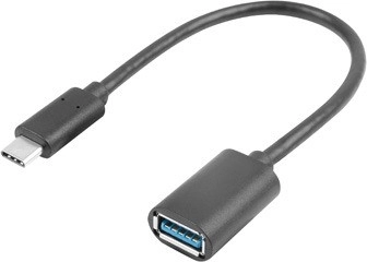 Adaptor USB-C (tată) la USB-A (mamă) USB 3.1, 15 cm