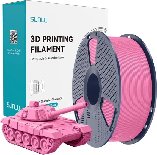 Filament Sunlu PLA+ high-speed roz