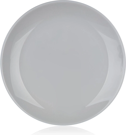 Farfurie pentru desert DIWALI 19 cm gri sticlă