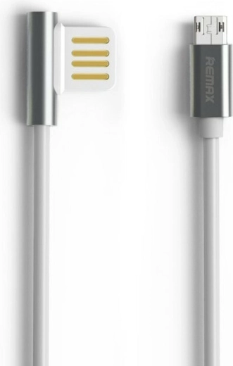 Remax cablu de date micro USB 1 m argintiu