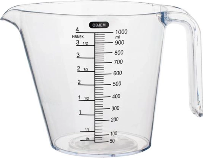 Cana gradată din plastic 1 l