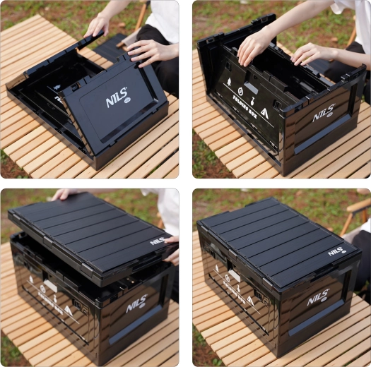 Construcție pliabilă – spațiu minim, capacitate maximă