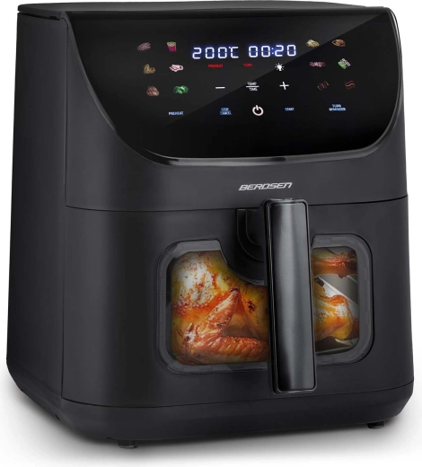 Fereastră cu lumină LED și control tactil