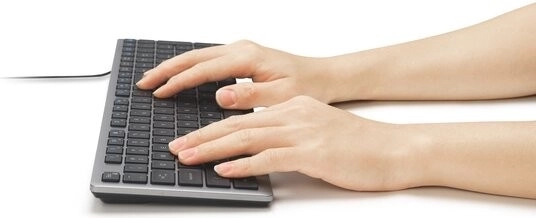Taste tip foarfecă silențioase pentru tastare confortabilă