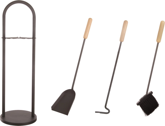 Set complet pentru întreținerea șemineului