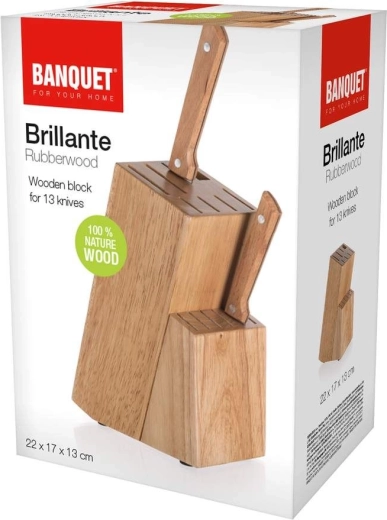 Depozitare clară și sigură pentru până la 13 cuțite