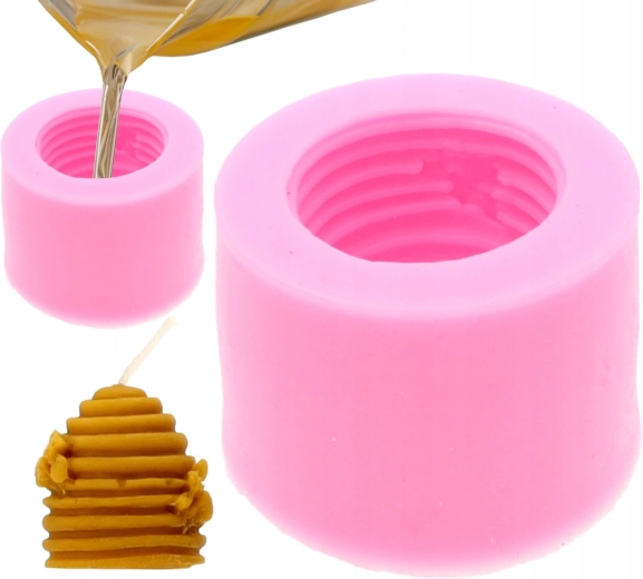 Exemplu de turnare și stup finalizat