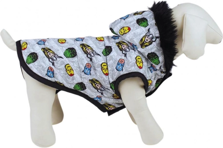 Hăinuță de iarnă pentru câine Avengers, mărimea L - 1 bucată
