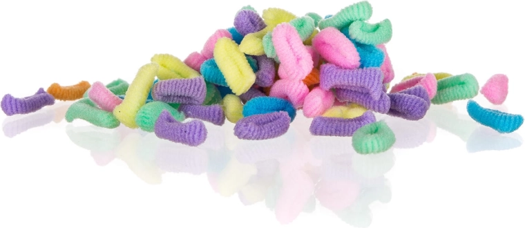 Elastice de păr mix de culori 100 buc