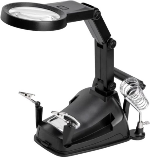 Lupă cu 10 LED pentru lucrul la detalii
