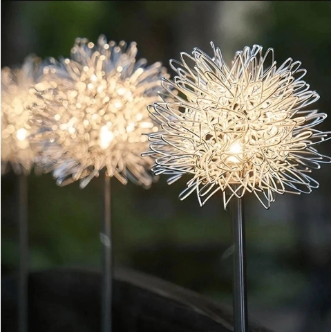 Efect dandelion impresionant cu 120 LED-uri