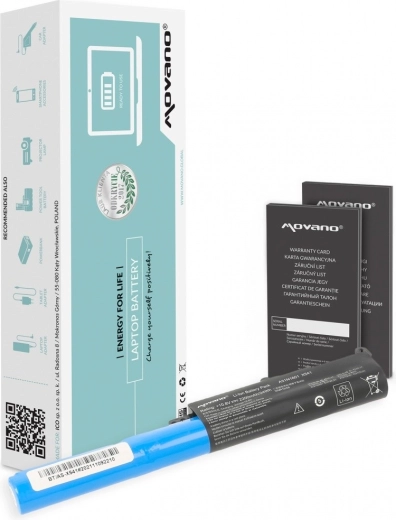 Baterie Movano A31N1601 pentru Asus X541 și R541 (2200 mAh, 24 Wh)