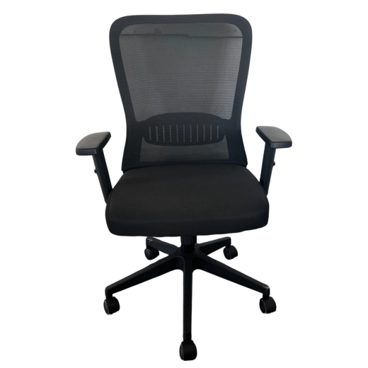 Scaun de birou ergonomic DIANO, plasă, reglabil pe înălțime cu cotiere