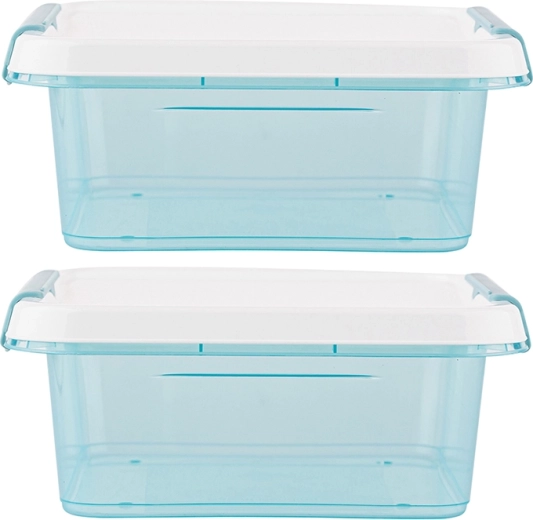 Arcticline set de recipiente pătrate pentru alimente 2× 2 l