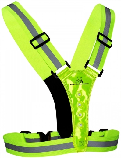 Vizibilitate 360° cu LED-uri și elemente reflectorizante