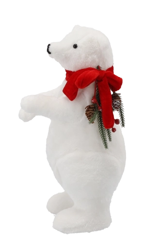 Decorațiune LED de Crăciun cu urs polar, 40 cm
