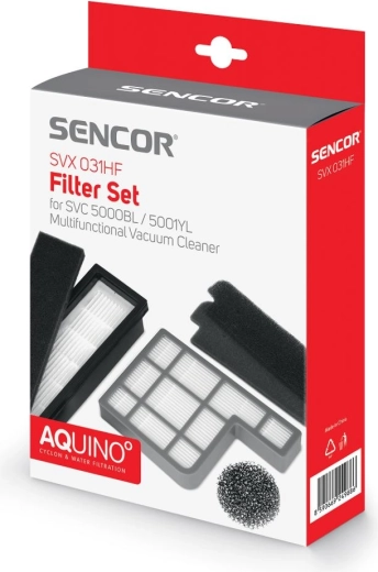 Set de filtre pentru aspiratoarele Sencor SVC 500x