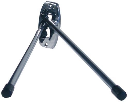 Uscător de prosoape cu două brațe, crom, 47 cm