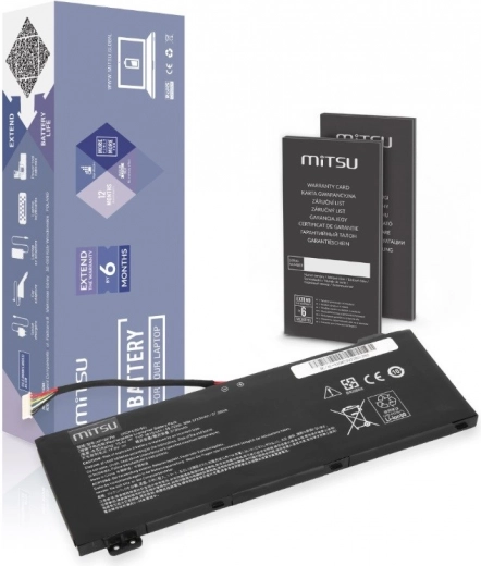 Baterie Mitsu pentru Acer Nitro AN515-54 și AN517-51 3815 mAh