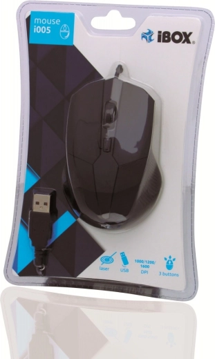 Mouse laser cu fir USB cu DPI reglabil
