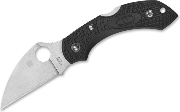 Spyderco Dragonfly 2 Wharncliffe cuțit pliabil 5,8 cm, satin, FRN negru