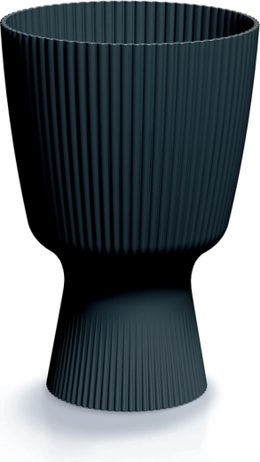 Ghiveci Milly Round antracit 18,8 cm