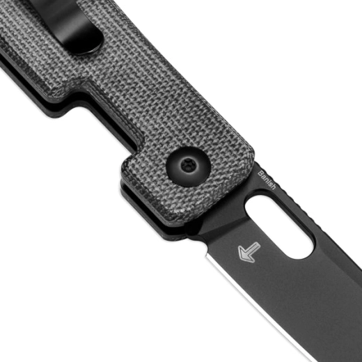 Micarta confortabilă și clemă adâncă