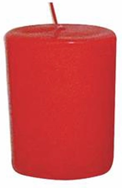 Lumânare parfumată cu aromă de trandafir, roșie 4 × 4,9 cm