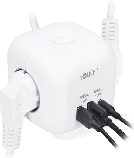 Încărcare USB‑C și USB‑A într-un singur dispozitiv