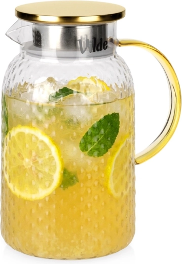 Carafă din sticlă cu capac 1,5 l Vilde