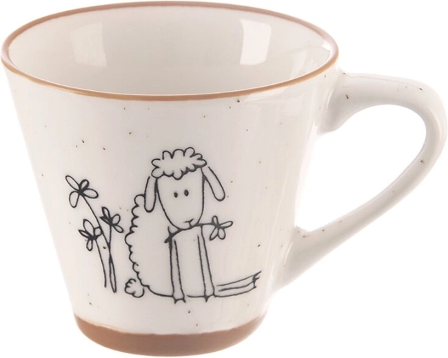 Ceașcă de espresso din porțelan Statek – oiță 70 ml