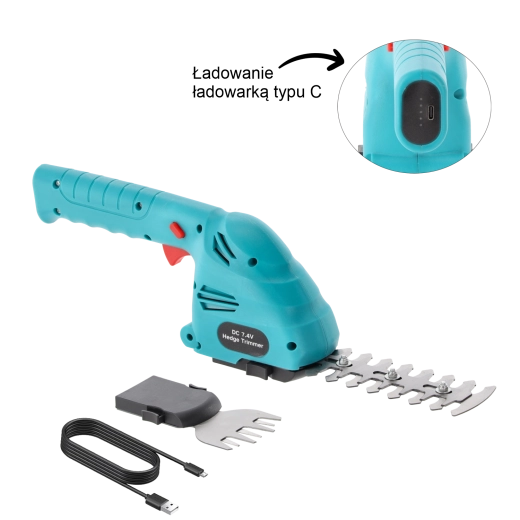 Două lame interschimbabile pentru versatilitate maximă