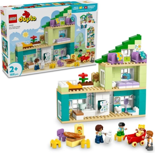 Lego Duplo casă de familie modernă 3 în 1