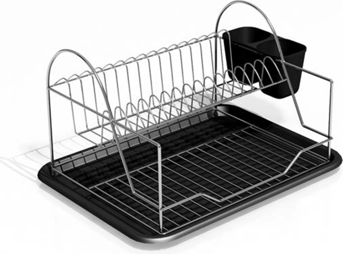 Scurgător de vase din sârmă cu tavă Toro 43 × 32 cm