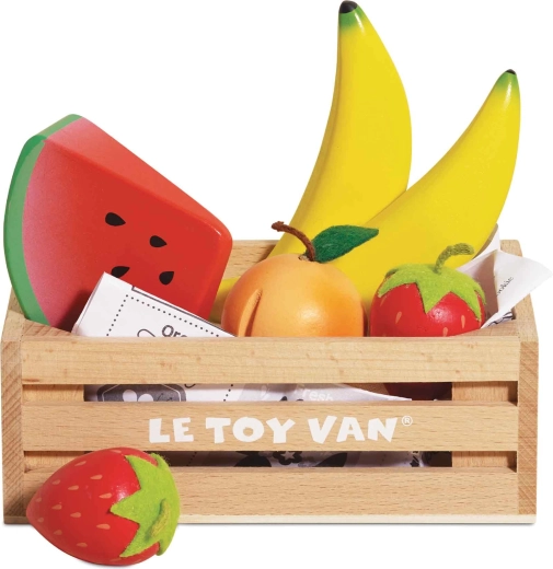 Fructe din lemn în lădiță Le Toy Van
