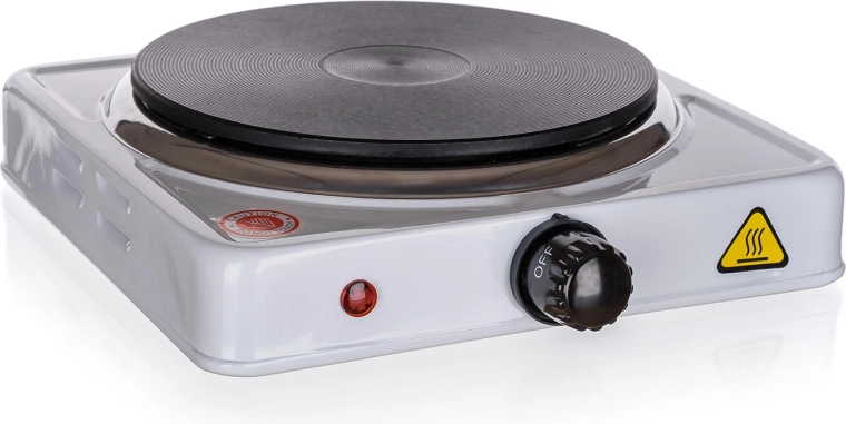 Plită electrică cu un singur ochi AHP-B07 1500 W albă