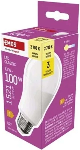 Bec LED Classic A60 E27 13 W 1521 lm alb cald