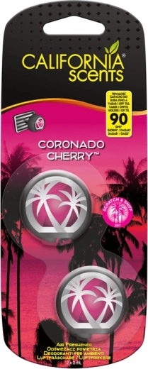 Difuzor auto parfumat CALIFORNIA SCENTS Coronado Cherry