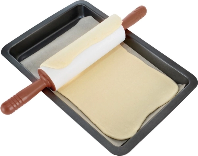 Întindere uniformă a aluatului direct în tavă