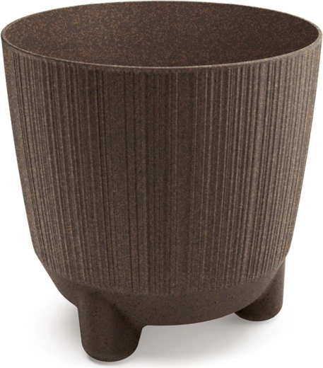 Ghiveci Ryfo Eco Wood 19,5 cm – cafea