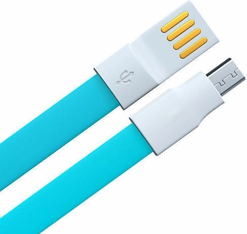 Cablu de date micro USB 1,2 m albastru Remax