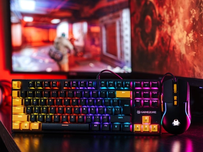 Layout TKL compact și anti‑ghosting