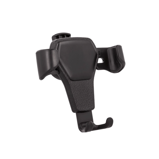 Setty suport gravitațional pentru telefon, montaj pe grila de ventilație auto, negru