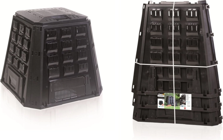 Composter Evogreen 420 l negru