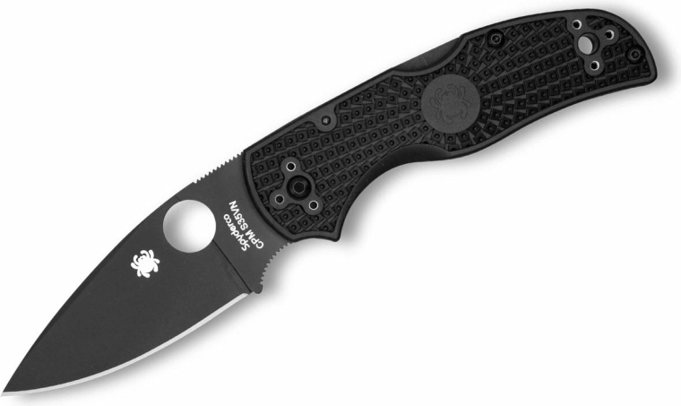 Cuțit de buzunar Spyderco Native 5 Black, FRN negru, 8 cm