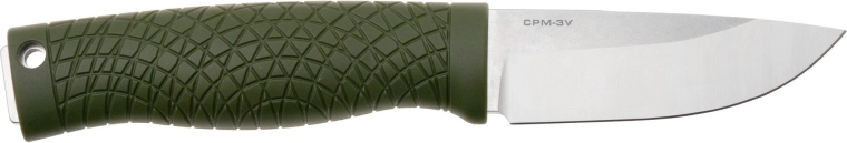 Lamă Drop Point din oțel CPM-3V