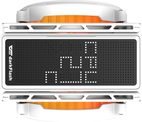 Afișaj LED cu temperatură în timp real