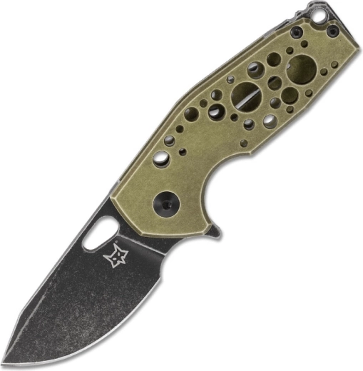 Cuțit pliabil FOX Knives Suru aluminiu verde 6 cm
