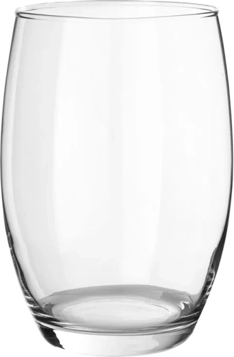 Vază din sticlă Orchidea 20 cm transparentă