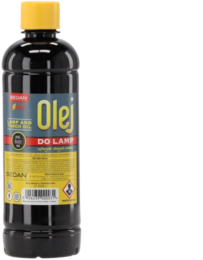 Ulei de parafină pentru lămpi și torțe 500 ml ISKRA